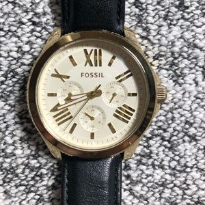 Fossil AM4529 Gold Boyfriend Watch